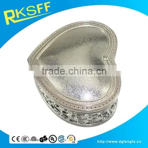 Custom Cheap Zinc Alloy Round Jewelry Gift Box thumbnail-1
