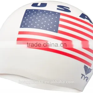 Personality Hot Sale Flower Swim Cap thumbnail-3
