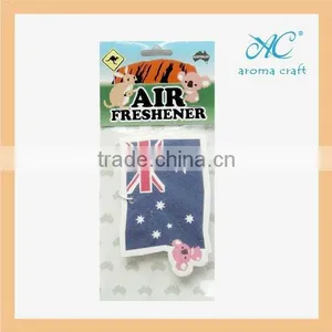 2015 Best Seller for Promotional Gifts Customized Logo Hanging Paper Air Freshener Car Perfume Wholesale thumbnail-4