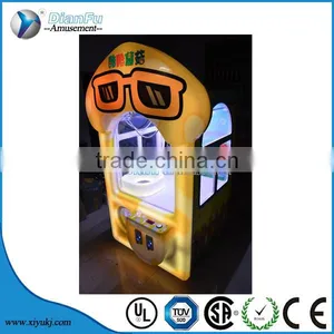 2015 New Prize Claw Crane Machine Mushroom /coin Operated Plush Mini Candy Toy Doll Vending Crane Machine for Sale thumbnail-6