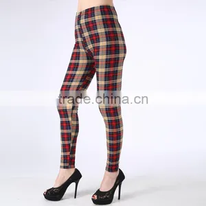 Wholesale Custom Printed Leggings 20 Colors Sexy Women Spandex Leggins Microfiber Flower Sexy Printed Floral Leggings thumbnail-2