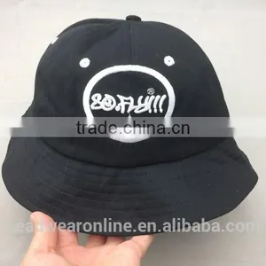 2014 New Design Butterfly Embroidery 6 Panel Bucket Hat thumbnail-4