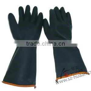 OEM Chemical Colorful Rubber Glove for Factory thumbnail-1