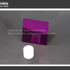 304 8k Surface Purple Decorative Stainless Steel Plate,color Decorative Stainless Steel Sheet thumbnail-2