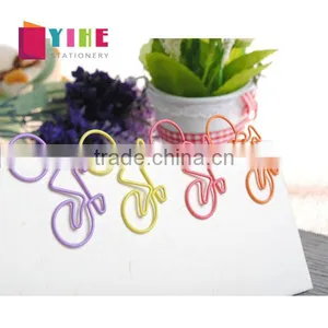 Planner Paper Clip Bicycle Shape Clip Planner Accessories Plastic Clip thumbnail-1