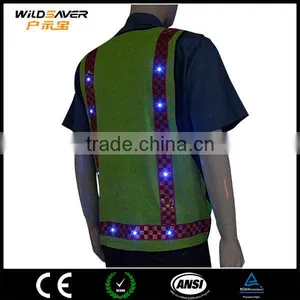 LED Clothing Sports Jersey Police Work Security Uniform thumbnail-4