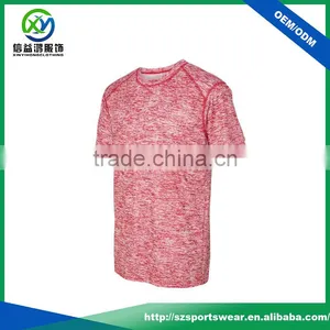 Basic Style 50%polyester 50%cation Fitness Men t Shirt Design thumbnail-1