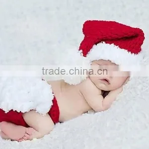 Wholesale Autumn and Winter Season Snow Christmas Hat + Pants+ Shoe 3 Pieces/set for Baby and Child thumbnail-2