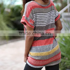 Hot Selling Computer Printed Tops Women Cotton Short Sleeve T-shirts thumbnail-3