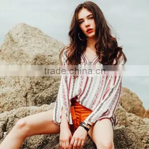 2017 Women Clothes Hot Selling Pretty Women Tops Printing Women T-shirt thumbnail-1