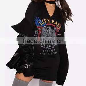 Cartoon Short-sleeved T-shirt Women Long Section Printed Animal Tshirt thumbnail-2