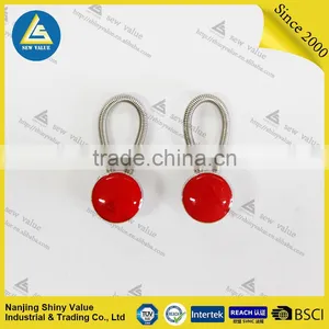 Silver Color Spring Type High Tension Metal Collar Extenders in Different Colors Crystal Studded thumbnail-5