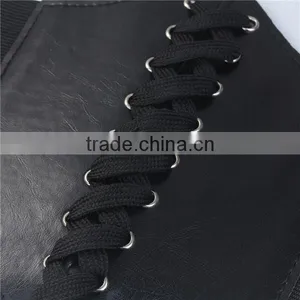 High Quality Black PU Leather Elastic Wide Waist Belt thumbnail-2