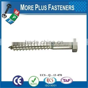 Made In Taiwan External Black Phosphate White Coated Galvanized Metric Lag Bolt thumbnail-5
