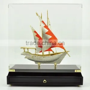 Wholesale 201 New Design Diamond Dhow Model With Company Souvenir Gift thumbnail-3