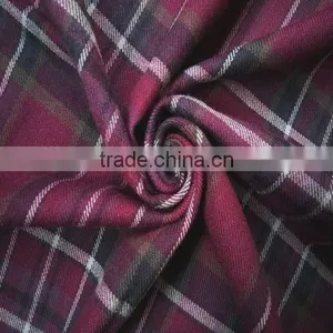 Cotton Flannel Yarn Dyed Check Mens Shirt Fabric thumbnail-2