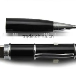 High Quality Laser Point and 4GB 8GB 16GB USB Logo Ballpoint Business Metal Pen Box Gift Set thumbnail-6