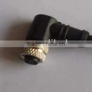 M8 Female Molding Type Right Angle Waterproof Connector thumbnail-1