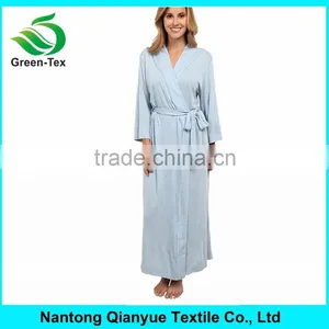 Bride Women's Long Robe Modal Bath Robes Wholesale thumbnail-1