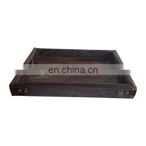 Decorative Wood Boards Decorative Wooden Trays With Handle thumbnail-1
