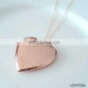 Sweety Heart Valentine's Day Gift Cute Couple Necklace Pendant thumbnail-1