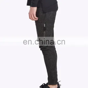 OEM Custom Fashion Cargo Pants Slim Fit Mens Chinos thumbnail-4