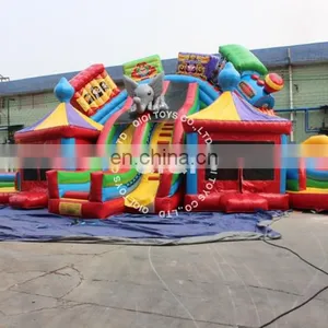 Inflatable Playground, Giant Inflatable Bouncer, Inflatable Jumping on Sales thumbnail-4