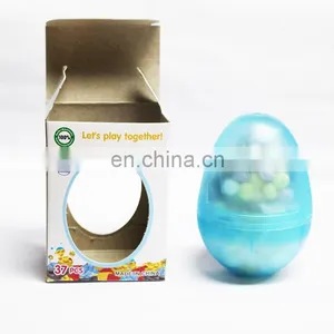 Shantou Factory Plastic Variety Blocks Candy Toys in Egg thumbnail-3
