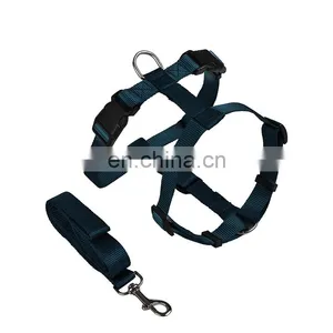 Nylon Crochet Dog Leash With Harness thumbnail-5