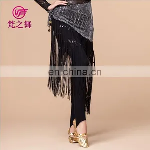 Practice Cotton Long Women Belly Dance Tight Pant K-4037# thumbnail-4