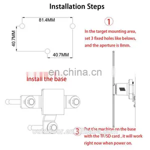 42 50 65cm New Products Chinese Supplier Factory 3D Imaging Fan Advertising Holographic Fan Display LED 3D Hologram Fan Shopping thumbnail-6