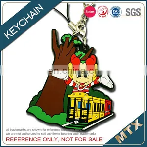 2D Design Soft PVC Keychain thumbnail-4