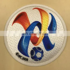 Factory Direct Football Jersey Patches Sports Team Patches 3d Flock Football Team Patches thumbnail-5
