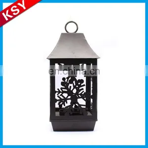 Popular Competitive Price Long Stemmed Metal Hanging Glass Tea Light Hexagon Candle Holder thumbnail-2