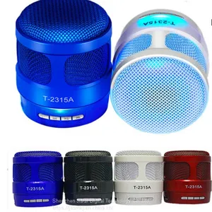 Portable Mini Wireless Bluetooth Speaker With Light FM thumbnail-1
