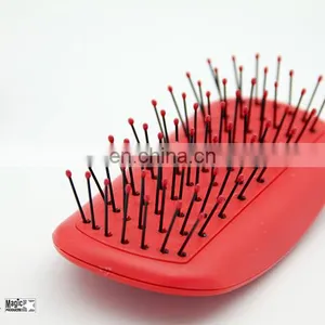 Colorful Comb Pin Brush Plastic Hair Brush thumbnail-3