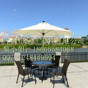 Swimming Pool Logo Portable Printed Blue Outdoor Umbrella Easy to clean thumbnail-2
