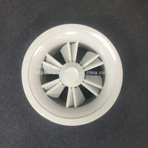 Aluminum Swirl Round Diffuser Air Pattern thumbnail-1