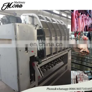 Pig de Hairing Machine /Hydraulic De Bristling /whole Pig Slaughter Machine With Factory Price thumbnail-1