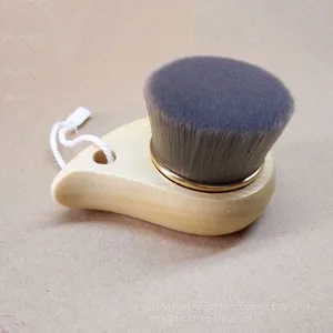 Professional Cleaning Face Brush,Deep Face Cleaning Brush With Wood Handle thumbnail-3