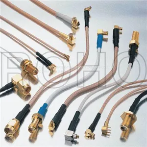 RF Coaxial Jumper Wire Cable Assembly With Rg316/405/174/58 LMR400 Cable. thumbnail-2