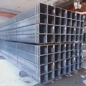 Building Material Mill Black Steel Square Tube Carbon Steel Square Pipe/Rectangular Hollow Section thumbnail-5