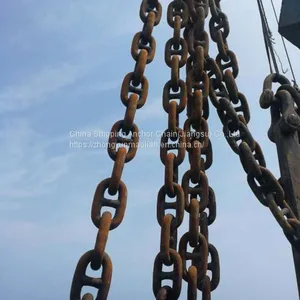 Zhoushan Anchor Chain Stocks 76mm Anchor Chain With Lr nk bv kr Certificate thumbnail-3