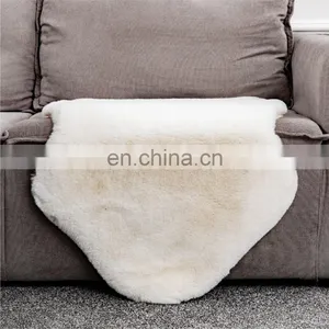 Big Large Customized Living Room Standard Mats Carpets White Faux Fur Sheepskin Area Rug thumbnail-1