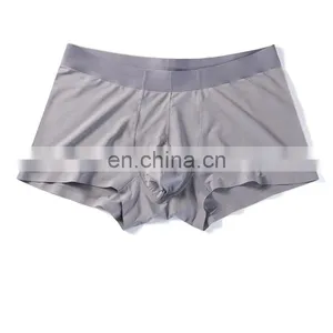 Men's Underwear Boxer Briefs Wider Waistband Nylon Spandex No Ride-up Mid-waist Seamless Underwear Men thumbnail-5