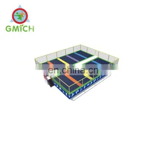 Large Trampoline Prices Trampoline With Safety Net Playground Amusement Park Kids thumbnail-4