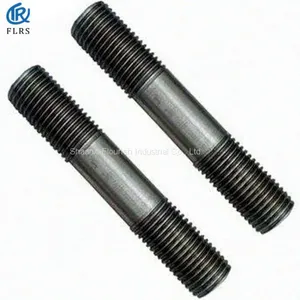 Full Threaded High Strength Double Ended Bolt Customized With 2 Hex Heavy Nuts thumbnail-2