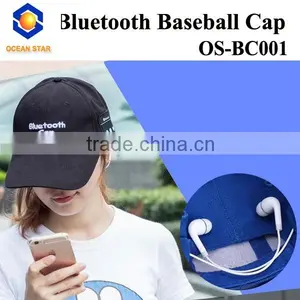 Bluetooth Cap With Headphone Headset Earphones Stereo Speakers thumbnail-1