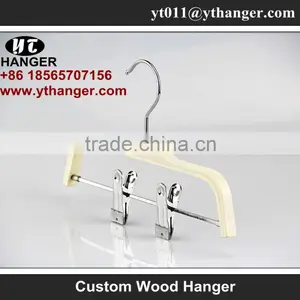 IMY-182 Creamy White Wood Baby Jeans Hangers for Shop thumbnail-2