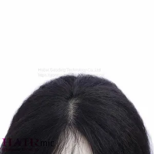 Natrual Color Kinky Straight Full Lace Human Hair Wig Vendor thumbnail-1